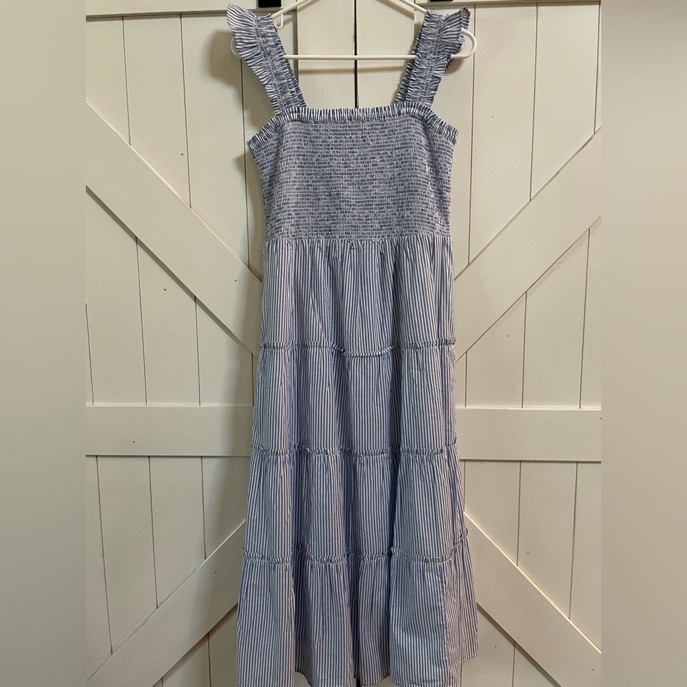 NWOT J. Crew Factory Pinstripe Dress